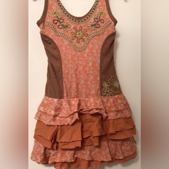 Maude Floral Embroidered Sleeveless Dress - Picture 3 of 6
